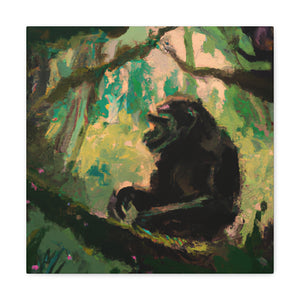 Chimpanzee Expressionistic Dream - Canvas