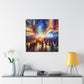 Vibrant Broadway Extravaganza - Canvas