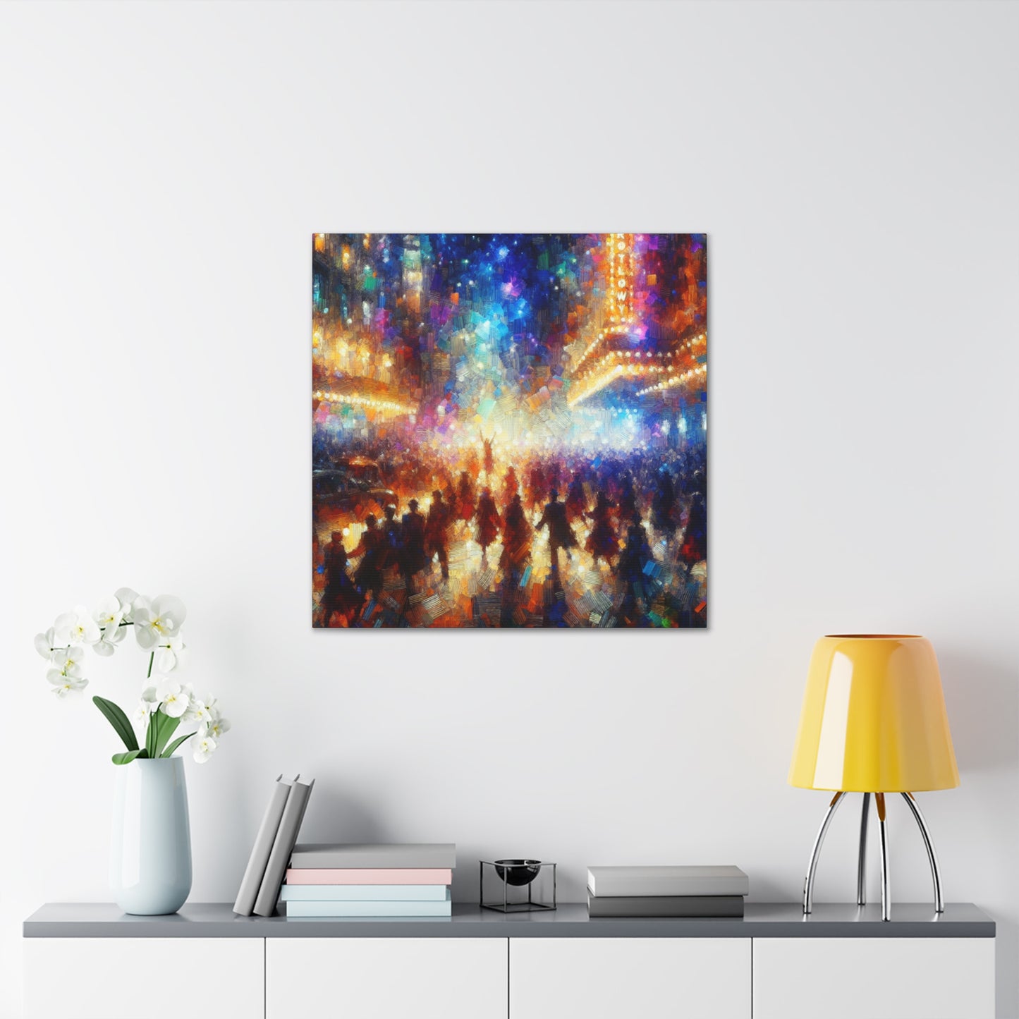 Vibrant Broadway Extravaganza - Canvas