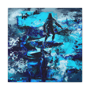 Surfers of the Sea - Canvas