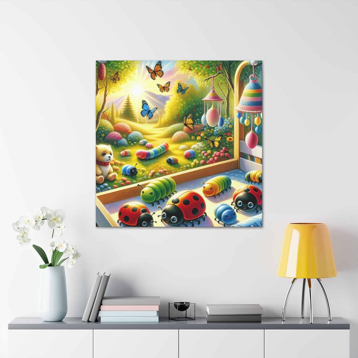 Whimsical Garden Retreat - Canvas