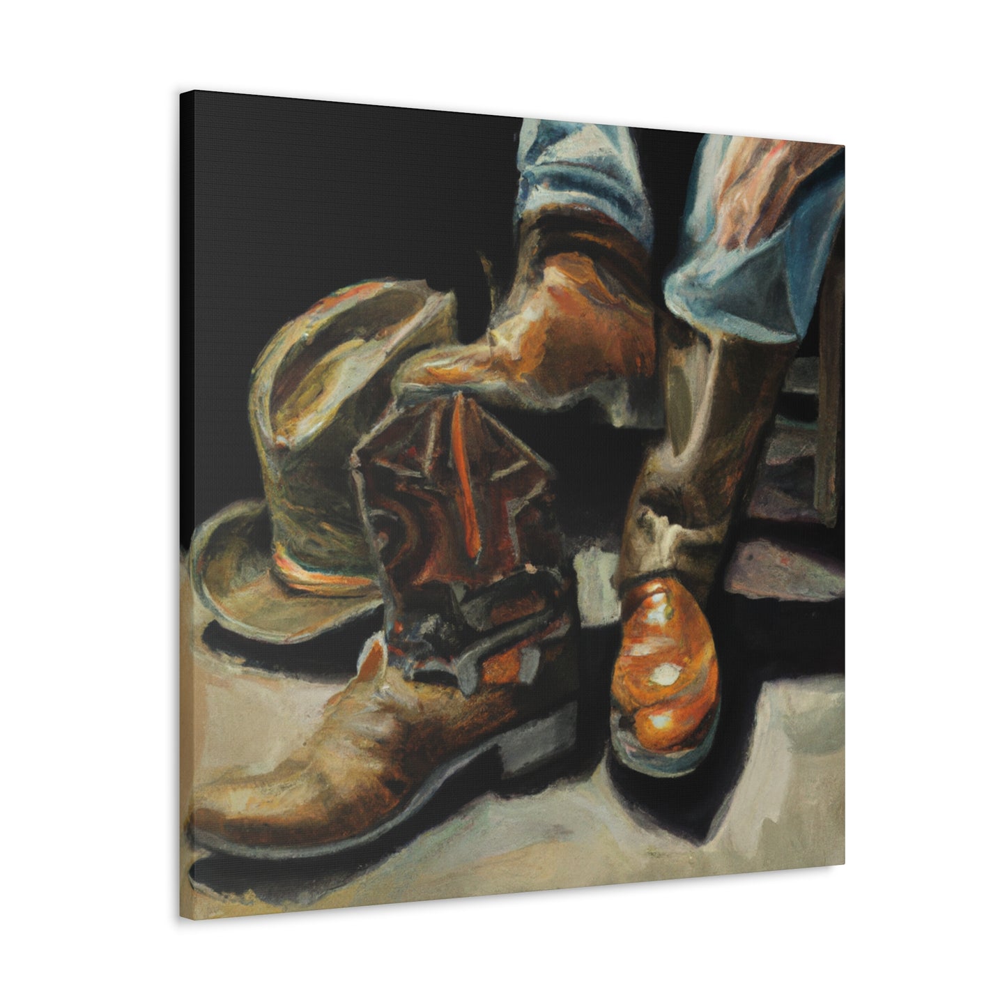 Boots in Realism Style - Canvas