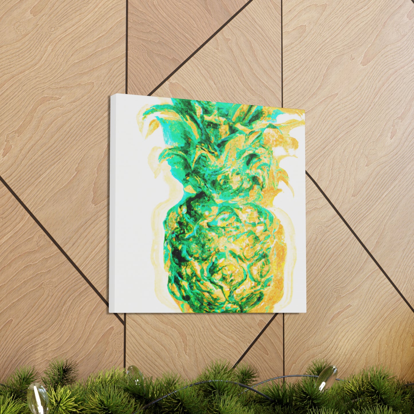 Pineapple in Rococo - Canvas