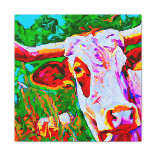 "Texas Longhorn Genealogy" - Canvas