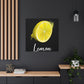 Lemon Zest Radiance - Canvas