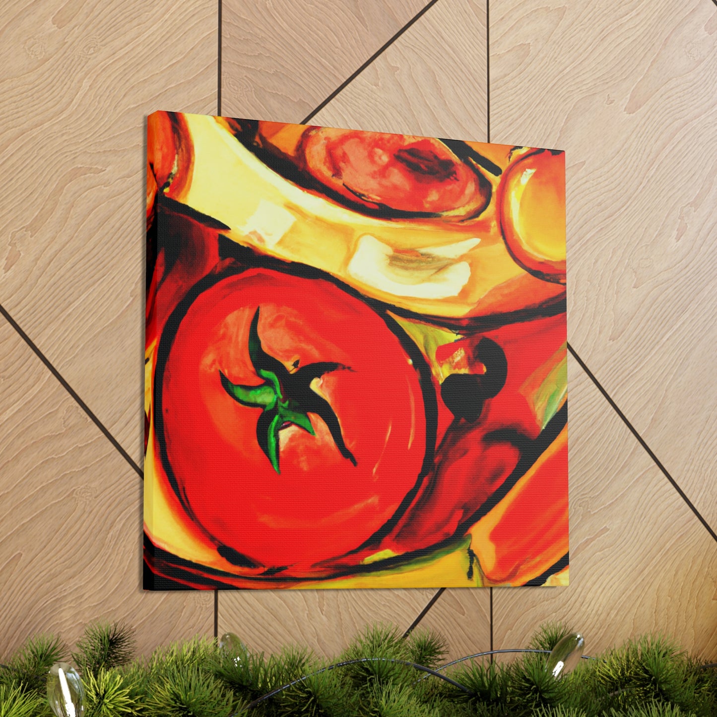 Tomato Fauvist Vision - Canvas