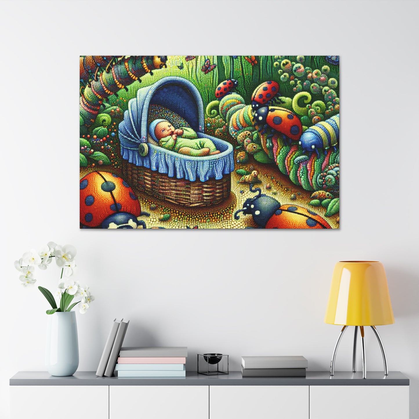 "Enchanted Garden Harmony" - Canvas