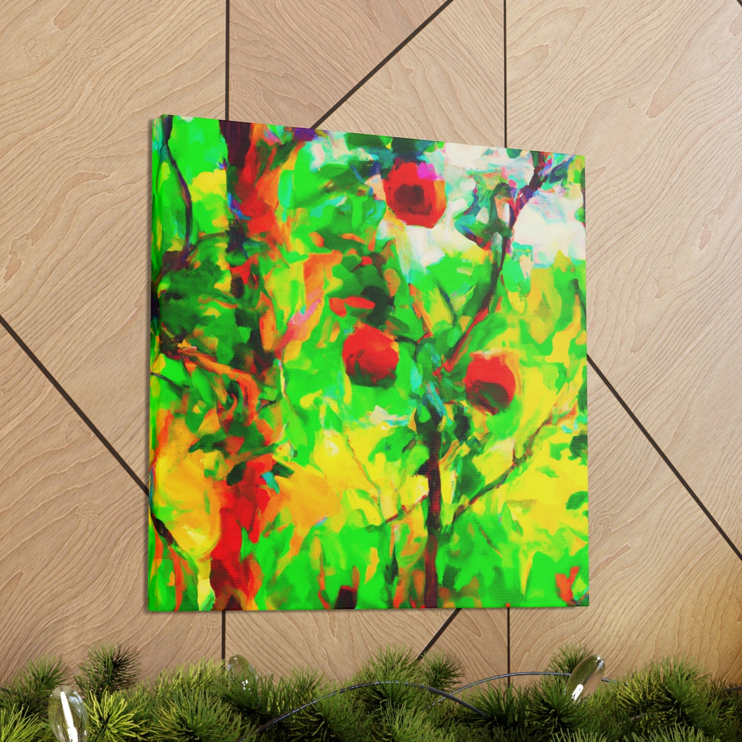 "Apple Tree Oasis" - Canvas