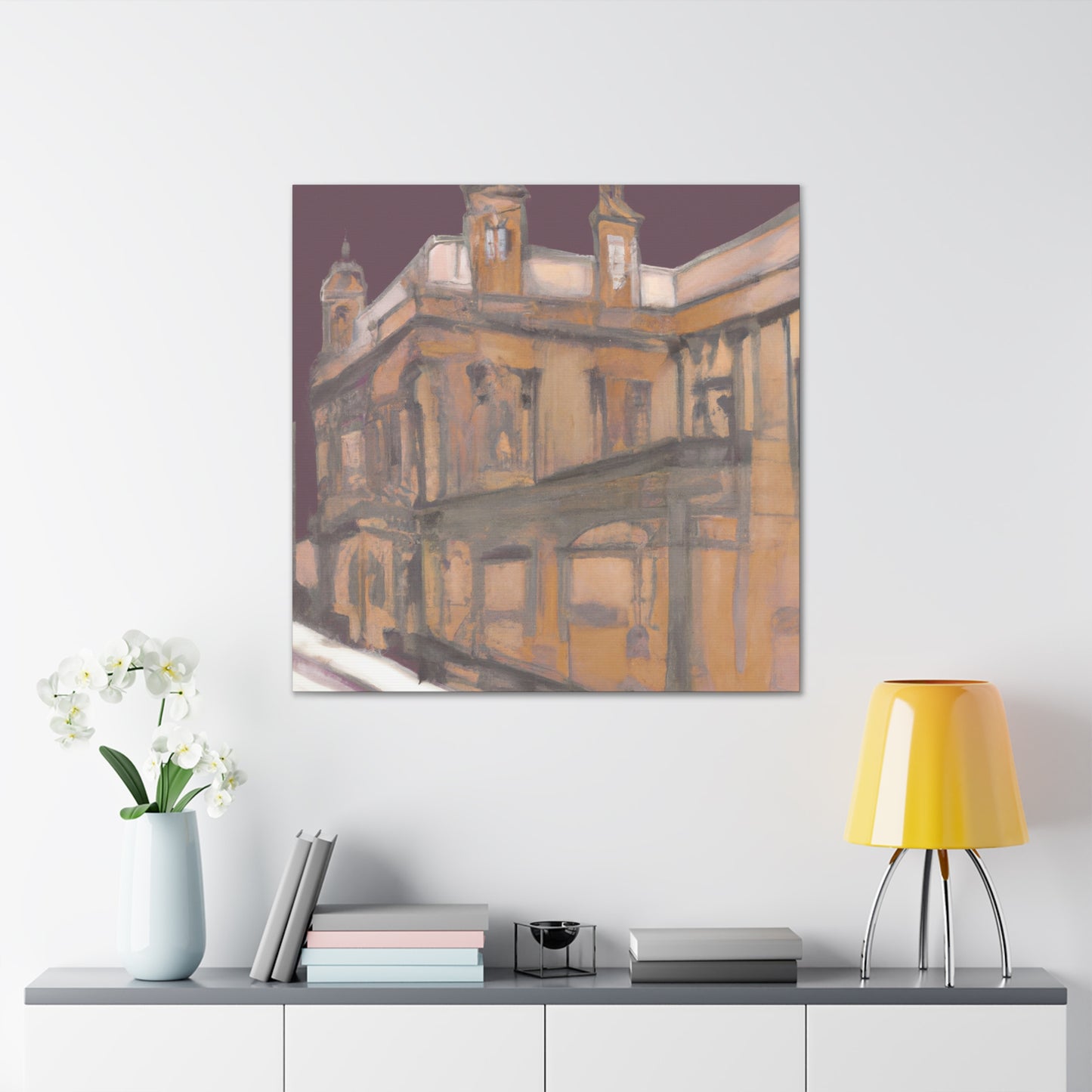 Victorian Minimalism Art - Canvas