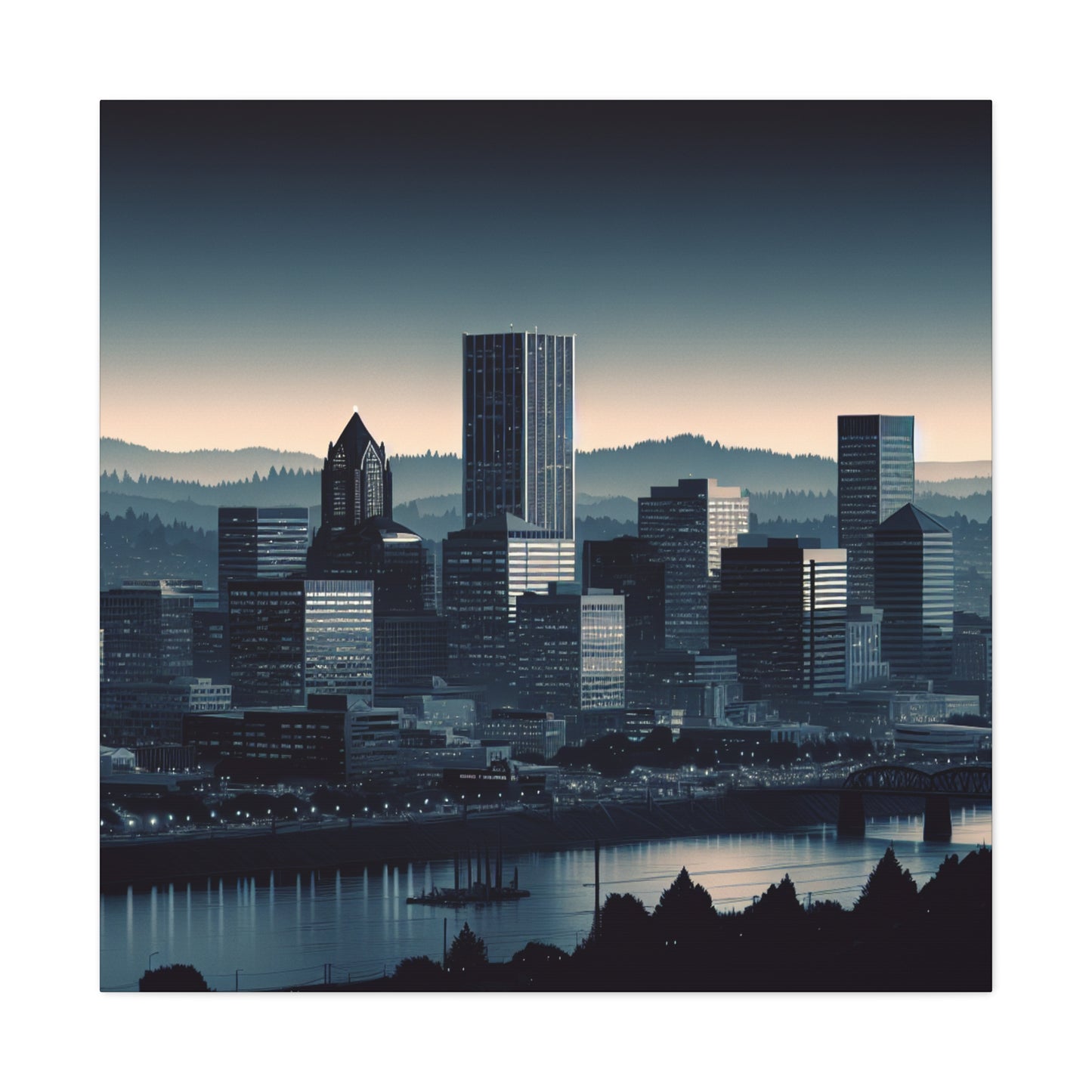 "Enchanting Portland Splendor" - Canvas