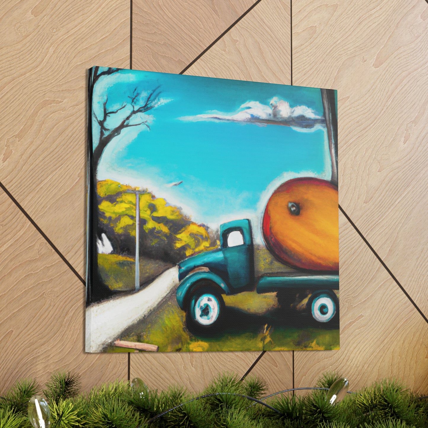 Aged Truck Utopia - Canvas