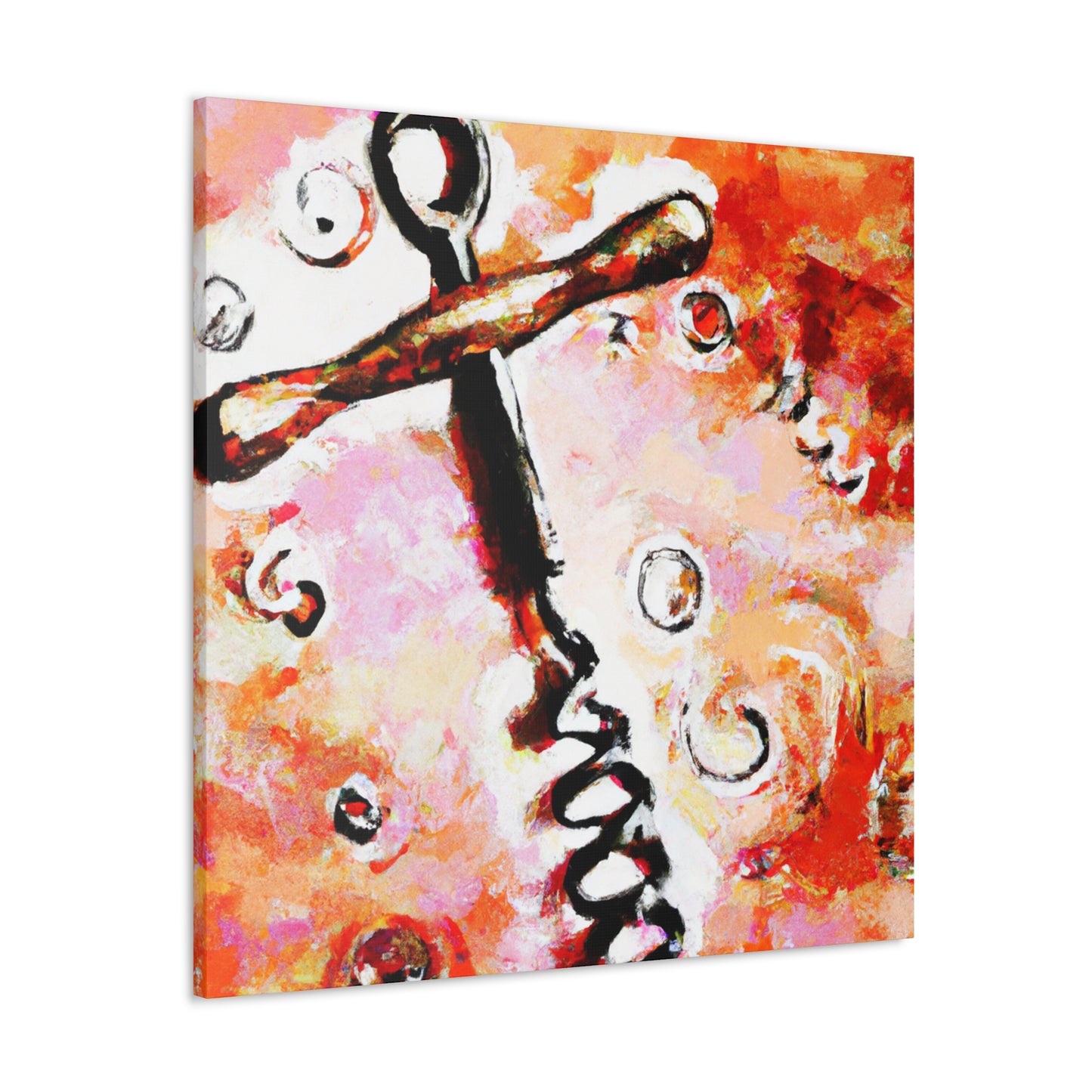 The Corkscrew Twirls - Canvas