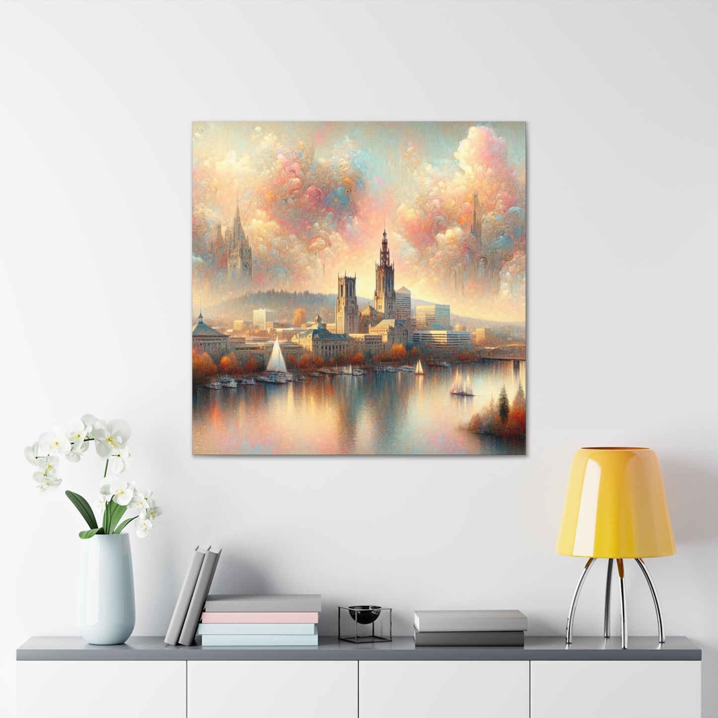 "Unseen Dreamscape Portland" - Canvas