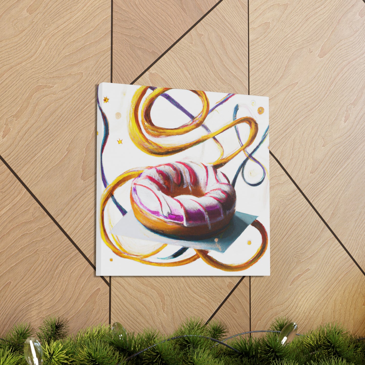 "Doughnut Rococo Dream" - Canvas