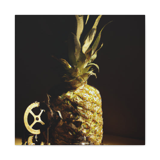 Pineapple steampunk fantasy - Canvas