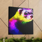 Ferret in the Wilderness - Canvas