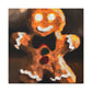 Gingerbread Man Delight - Canvas