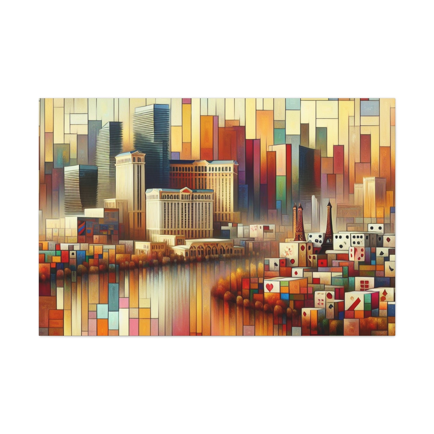 Vegas Illuminated Dreams - Canvas