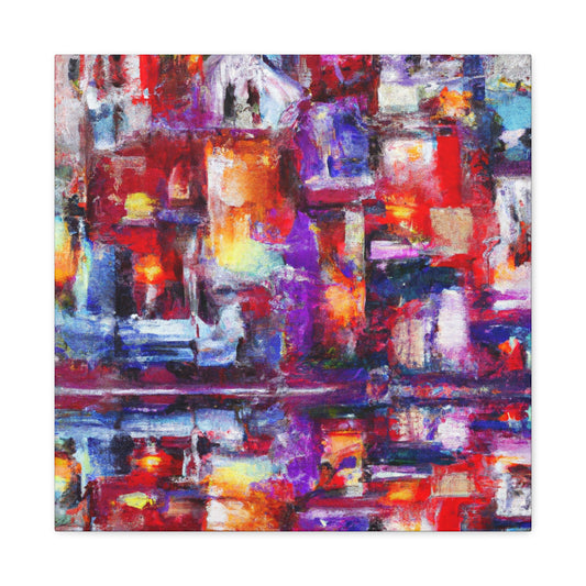 "City Square Splendor" - Canvas