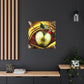 "Apple Adorned in Rococo" - Canvas