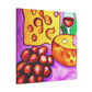 "Glorious Cheese and Grapes" - Canvas