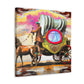 "Chuck Wagon Gallivant" - Canvas