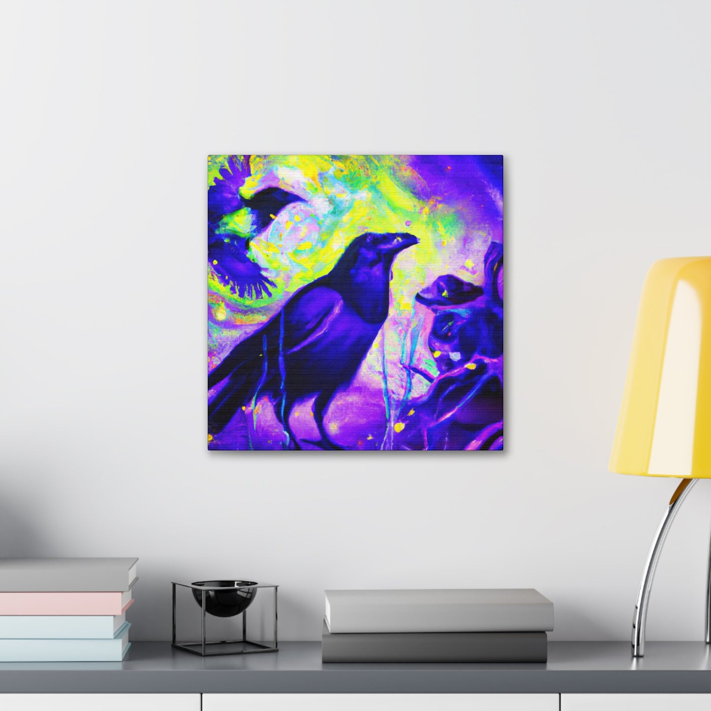 "Crow in Dreamland" - Canvas