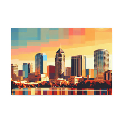 "Serene Orlando Reflections" - Canvas