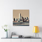 "Urban Serenity: Dallas Elegance" - Canvas