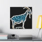 Goat on a Canvas - Canvas