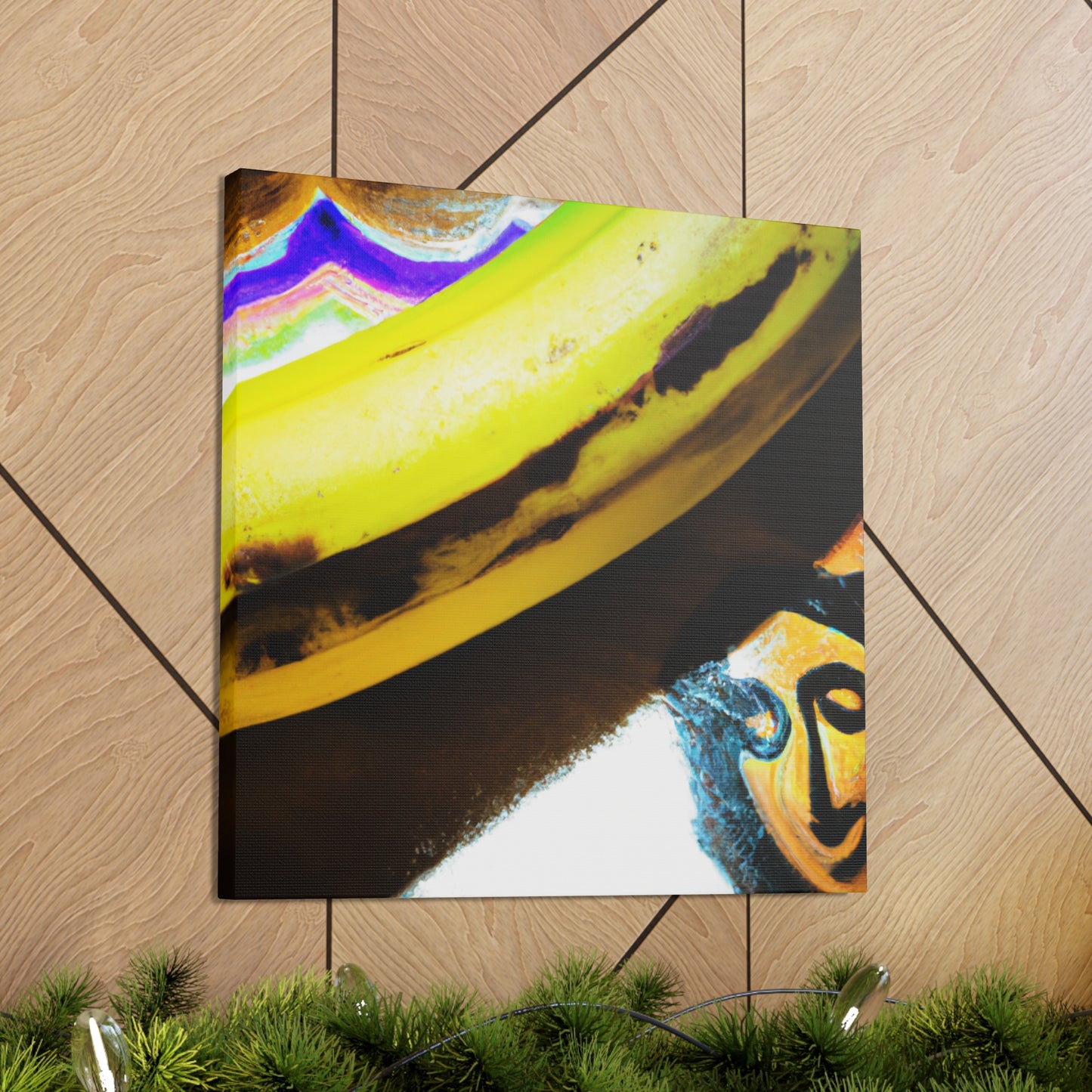 Banana Folk Splendor - Canvas