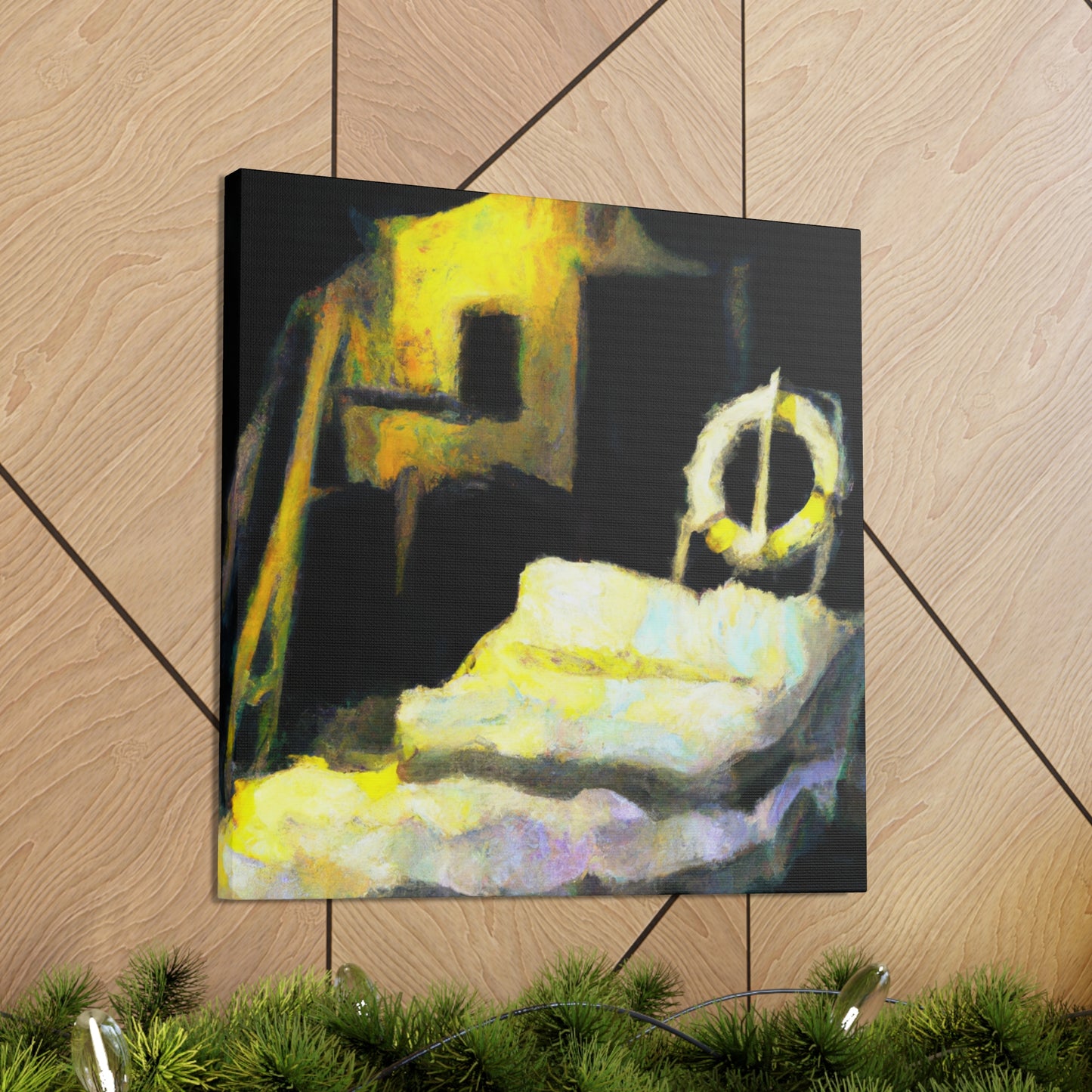 Life Under the Raft - Canvas