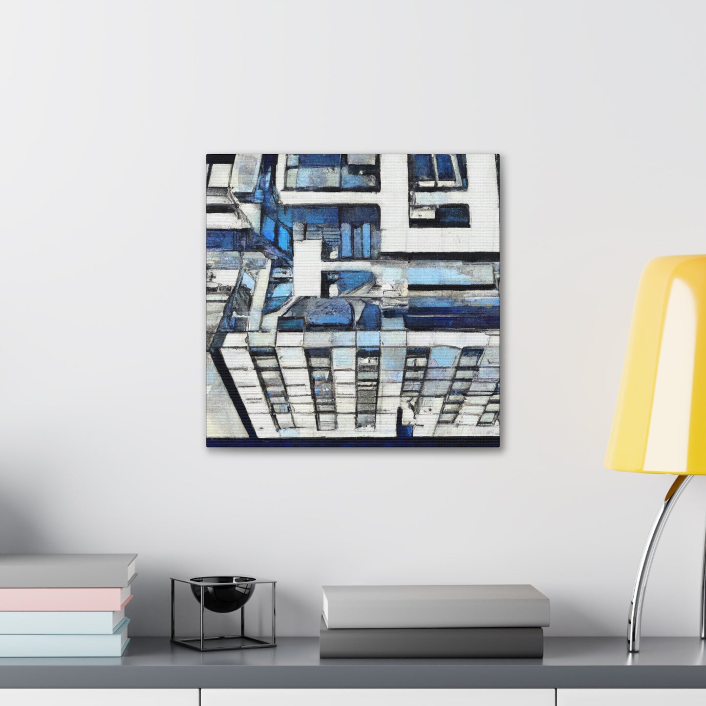 Brutalist Urban Wilderness - Canvas