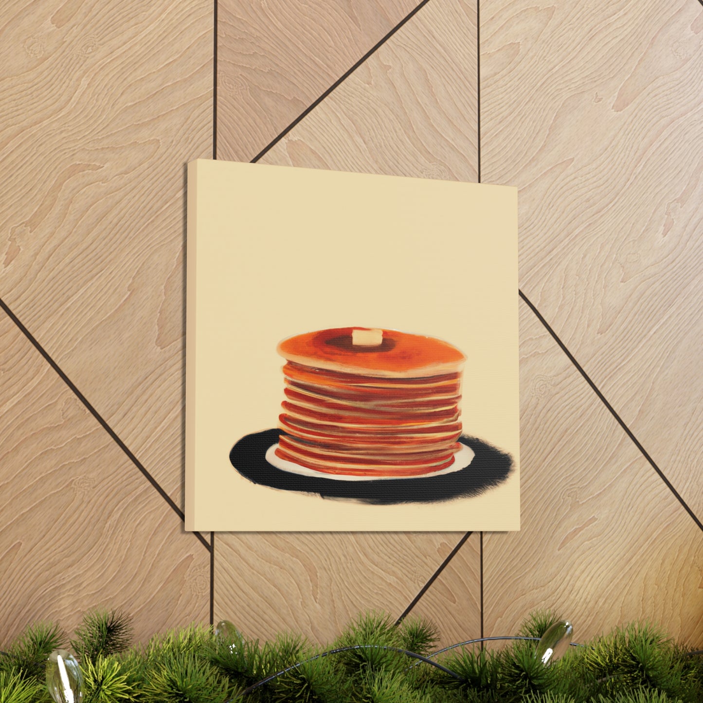 "Pancakes in Minimalism" - Canvas