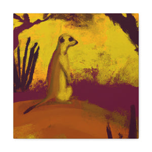 Meerkat In Repose - Canvas