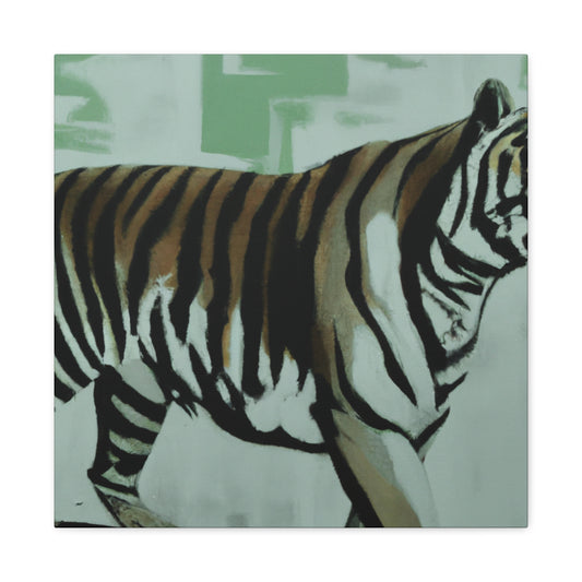 Bengal Tiger Roars - Canvas