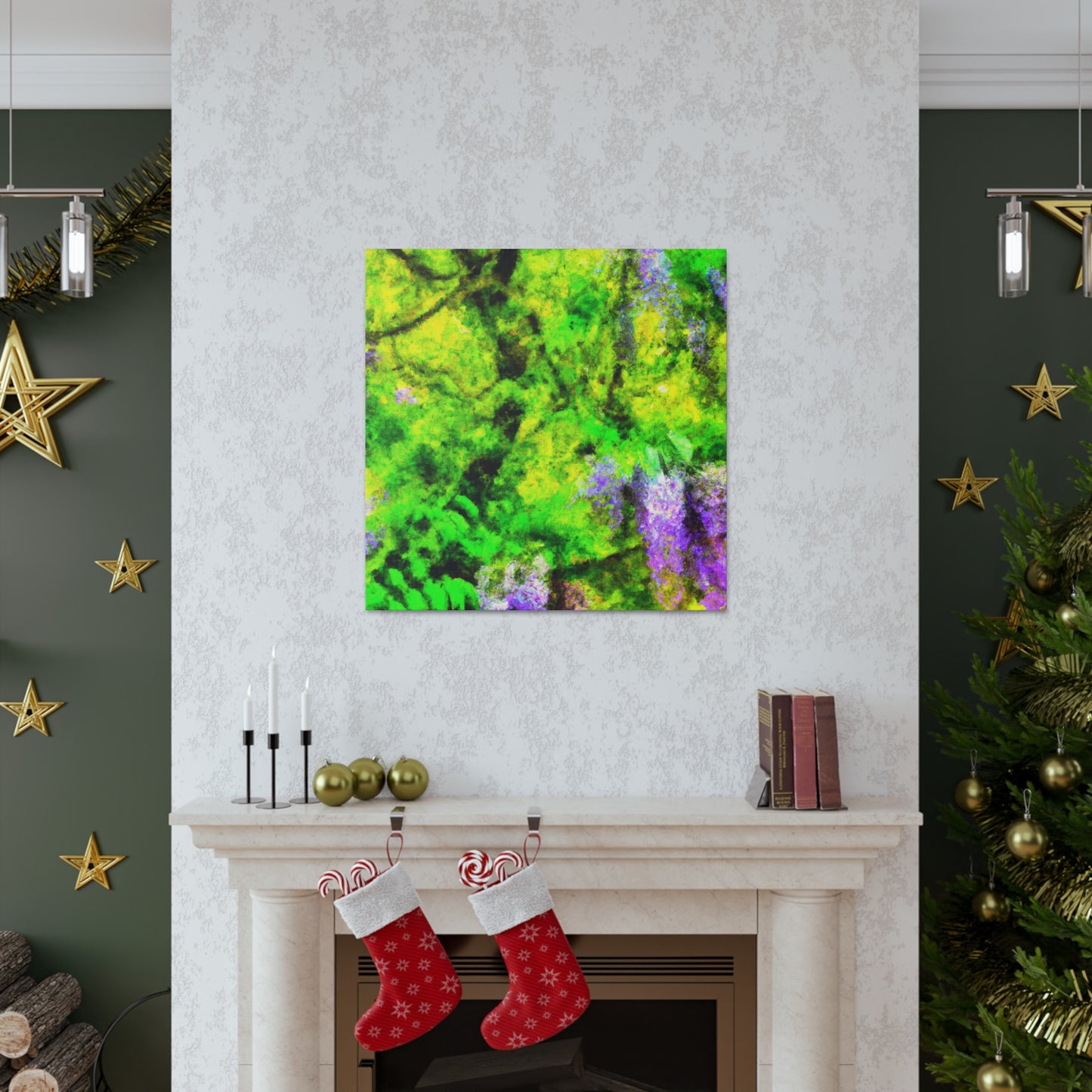 "Wisteria in Flux" - Canvas