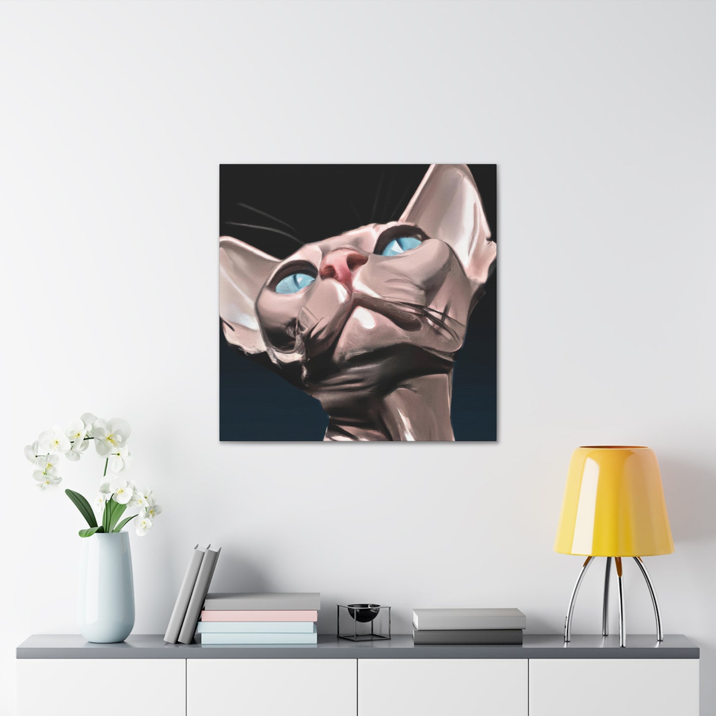 Mysterious Sphynx Pose - Canvas