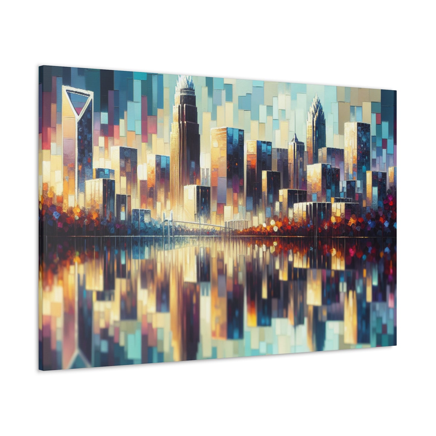 "Urban Euphoria: Charlotte Reverie" - Canvas