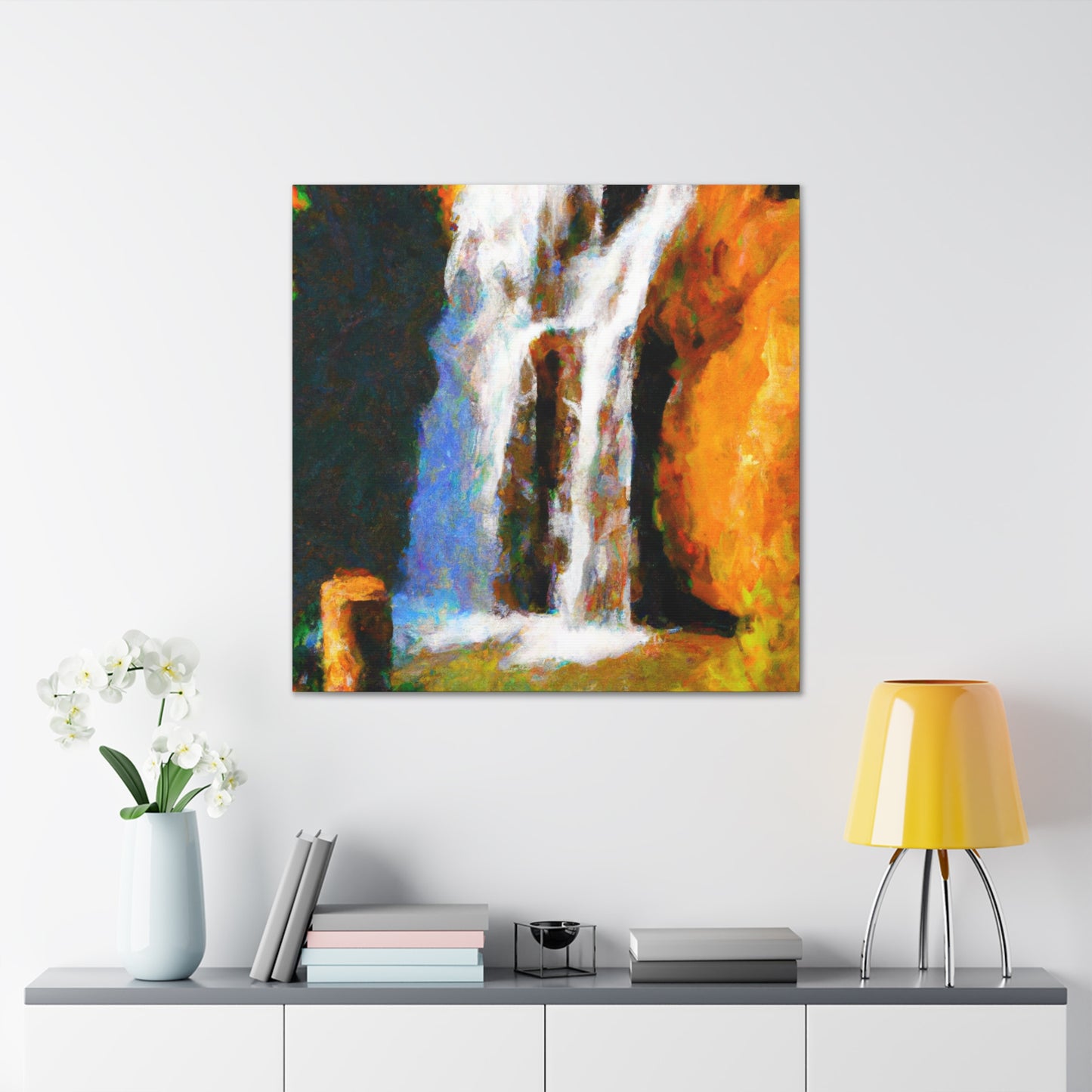 "Fallen Water Glory" - Canvas