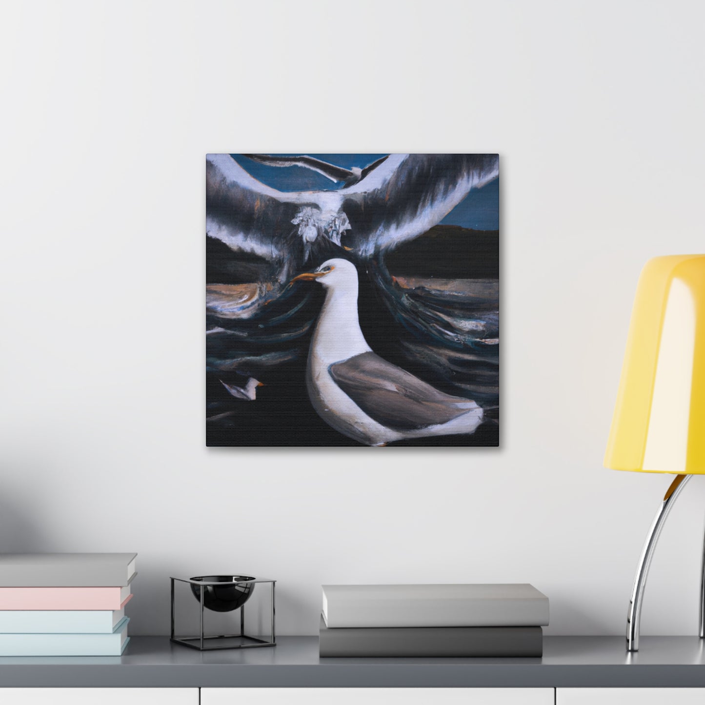 Seagull Sky Fantasia - Canvas