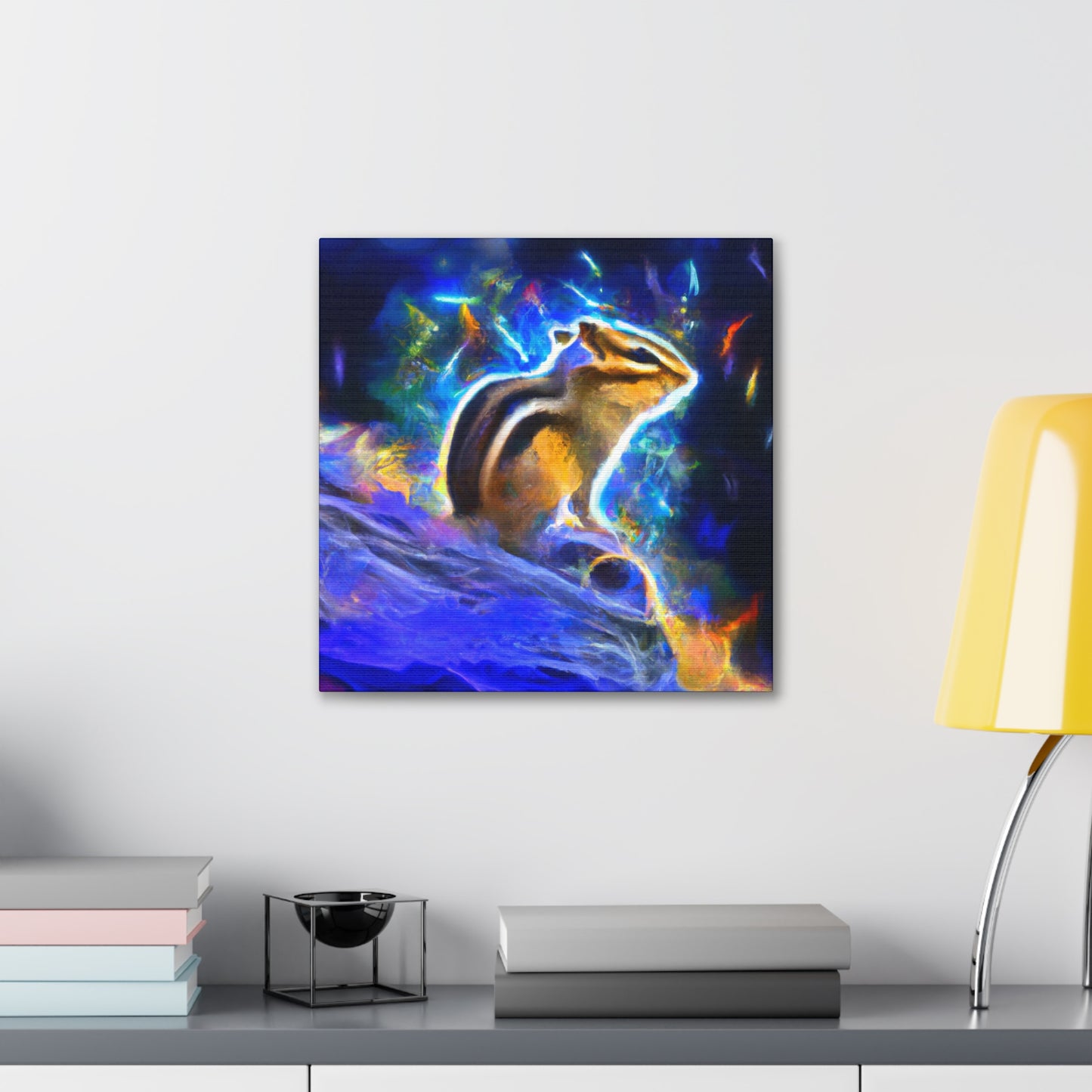 Chipmunk in Abstraction - Canvas