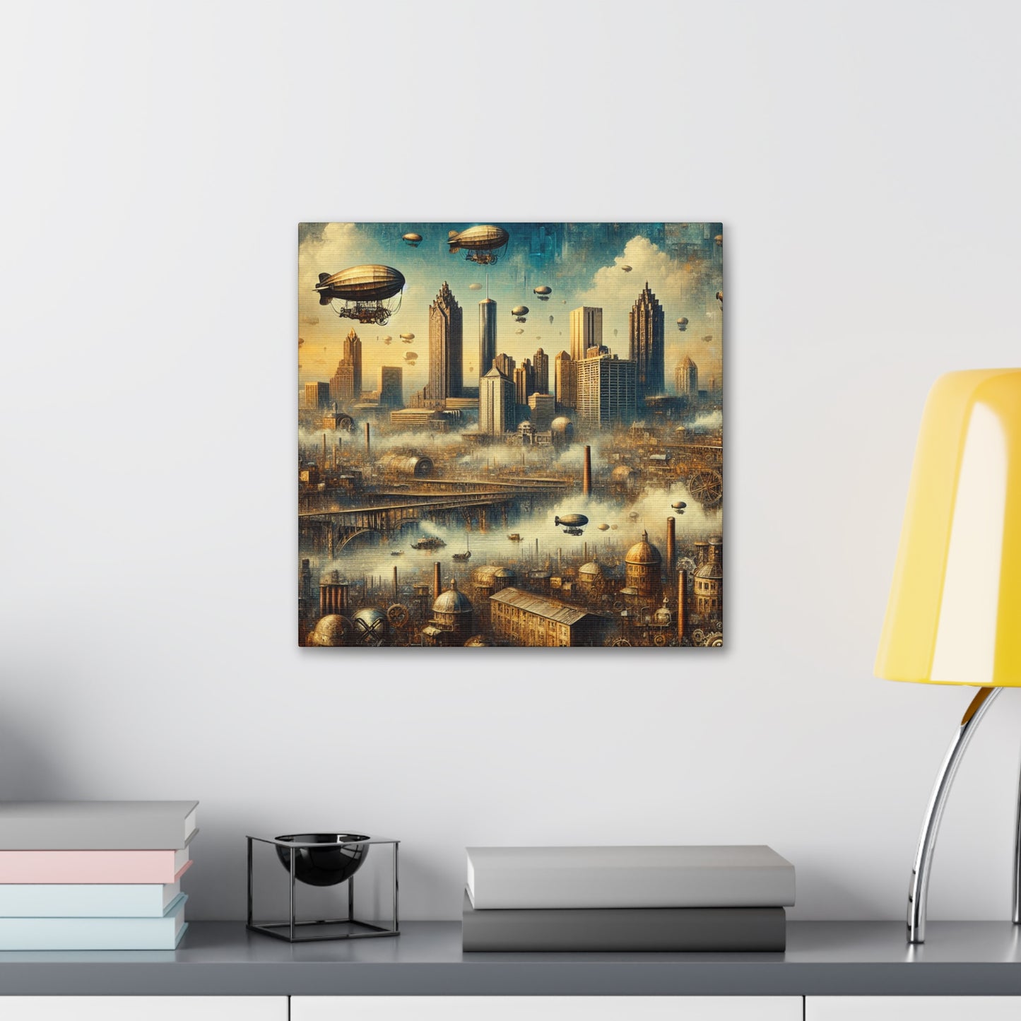 "Steam City Southern Charm" - Canvas