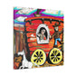 Chuck Wagon Classic Scene - Canvas