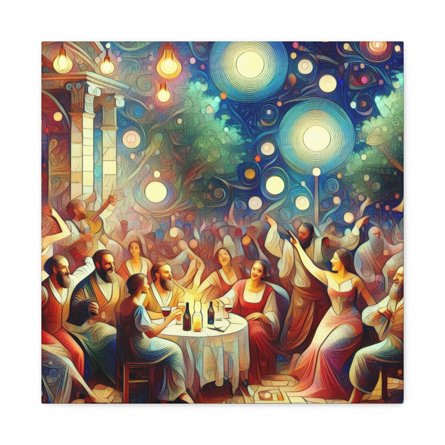 "The Harmonious Revelry" - Canvas