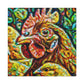 "Chickens in Impressionism" - Canvas