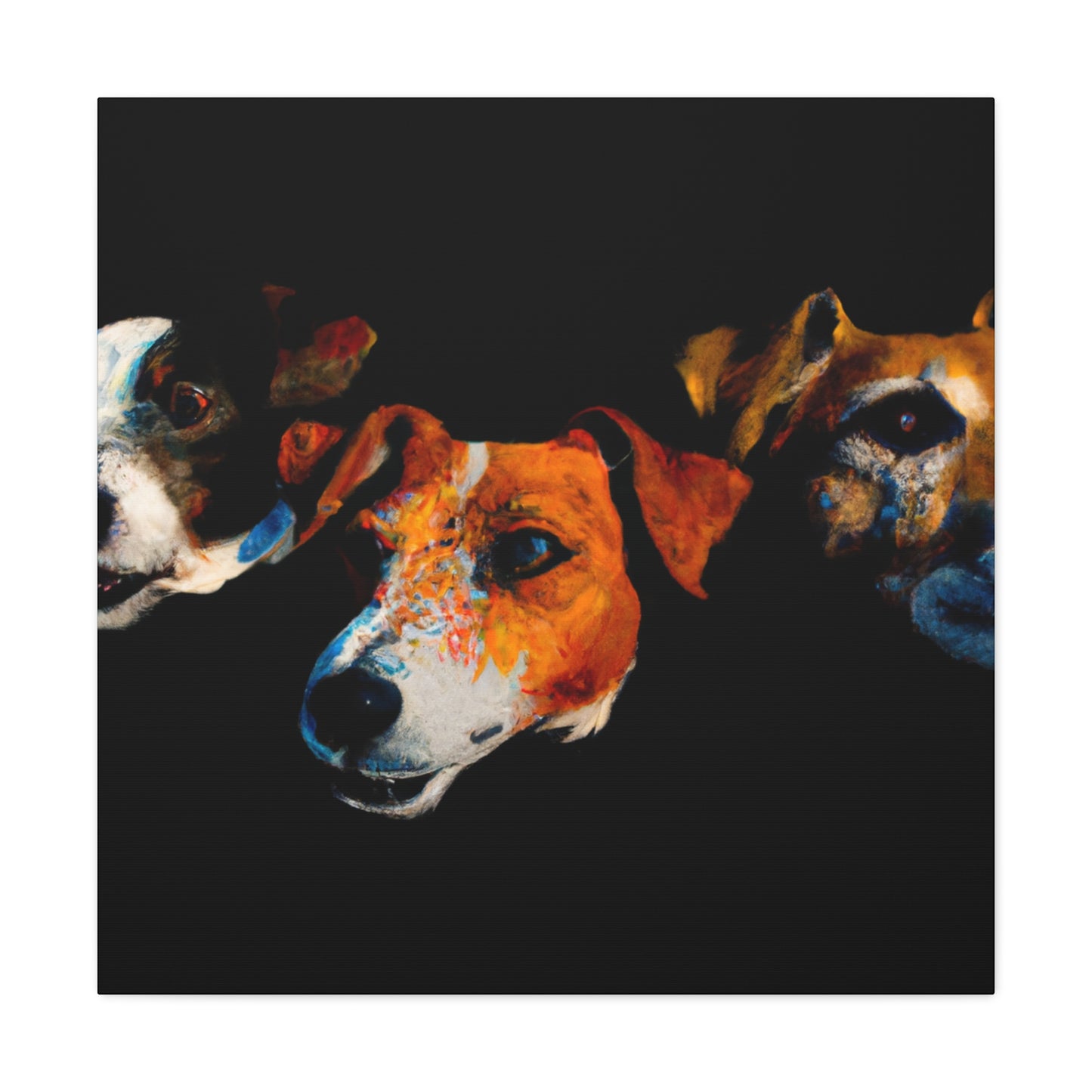 Life with Jack Russell - Canvas