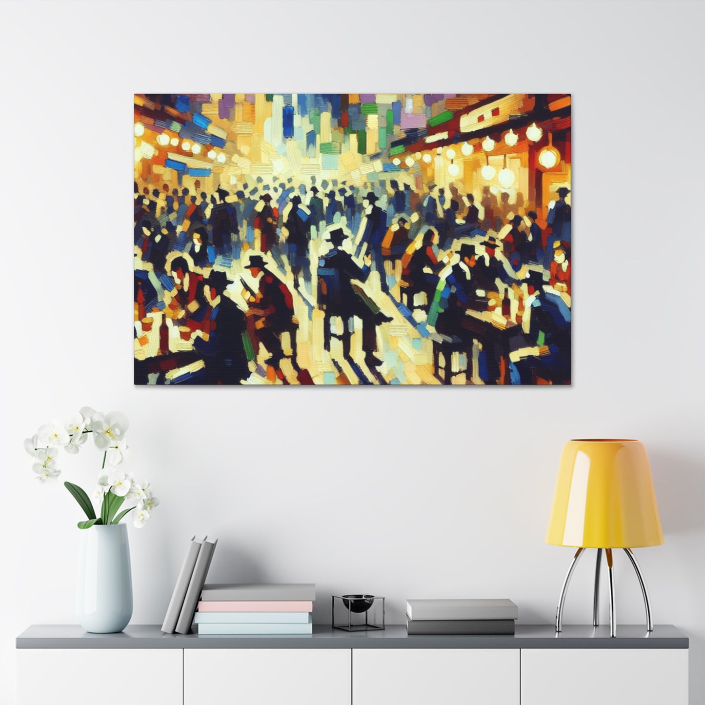 Harmony in Nightfall - Canvas