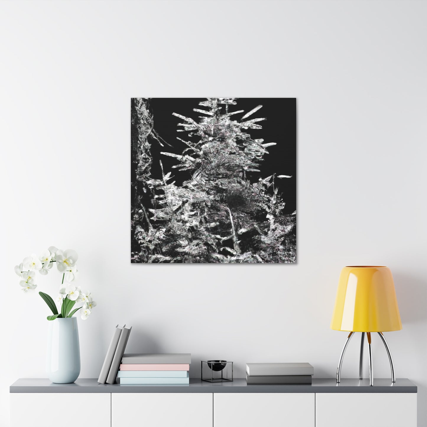 Spruce at Midnight - Canvas