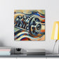 "Industrial Symphony of Camshaft" - Canvas